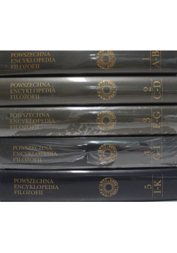 Powszechna Encyklopedia Filozofii 5 tomów