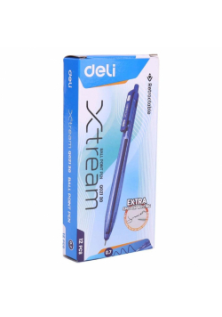 Pióro kulkowe 0,7mm Xtream niebieskie (12szt)