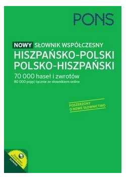 Nowy słownik współczesny hisz.-pol, pol-hiszp.