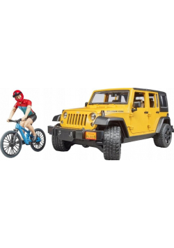 Jeep Wrangler Unlimited Rubicon z rowerem