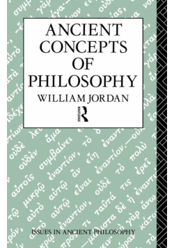 Ancient Concepts of Philosophy