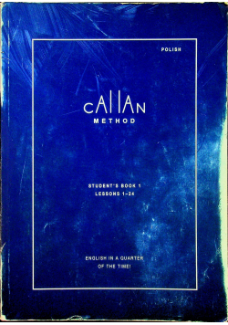 Callan Method Book 1