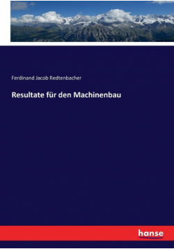 Resultate für den Machinenbau
