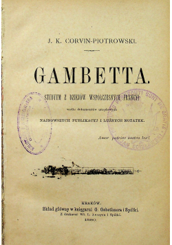 Gambetta 1880 r.