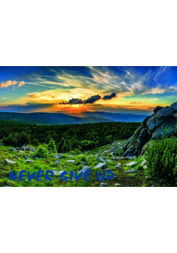 Mata mała dwustronna z nadrukiem góry