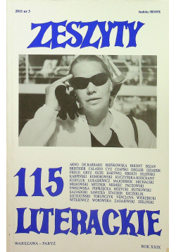 Zeszyty Literackie 115