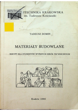 Materiały budowlane