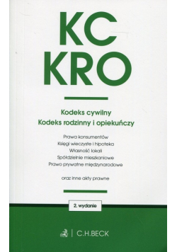 Kodeks cywilny Kodeks rodzinny i opiekuńczy
