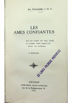 Les ames confiantes 1932 r.