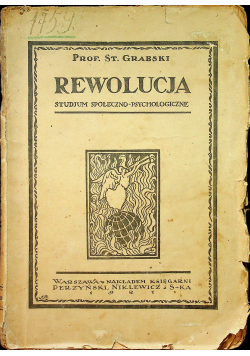 Rewolucja studjum społeczno psychologiczne 1921 r