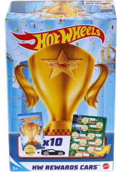 Hot Wheels Pojazdy nagrody 10szt zestaw