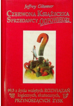 Czerwona książeczka sprzedawcy odpowiedzi