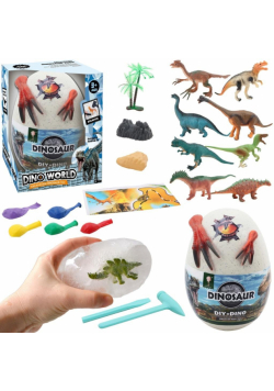 Dinozaury w jajku wykopaliska lodowe