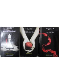 Saga Zmierzch 3 tomy