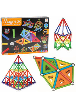 Klocki magnetyczne 158el
