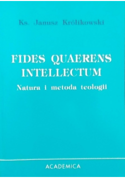 Fides quaerens intellectum
