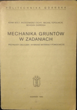 Mechanika gruntów w zadaniach