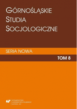 Górnośląskie Studia Socjologiczne Tom 8 NOWA