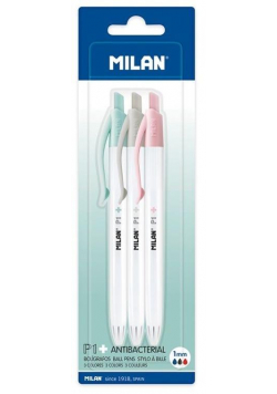 Długopis P1 Antibacterial mix 3szt MILAN