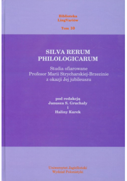 Silva rerum philologicarum