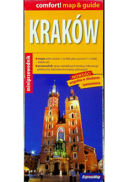 Kraków Miniprzewodnik plan miasta
