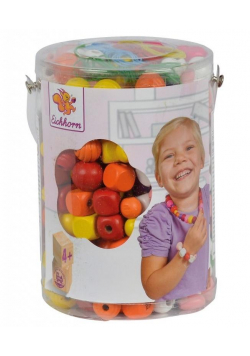Koraliki w wiaderku