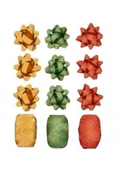 Zestaw do pakowania II rozetki + wstążki