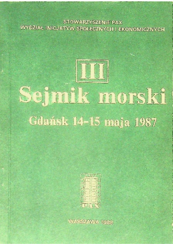 Sejmik morski Słupsk 10 - 11 Maja 1990