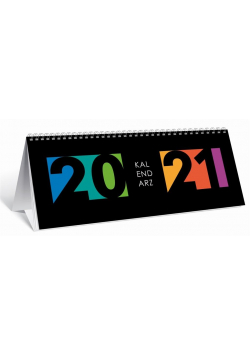 Kalendarz 2021 biurkowy poziomy WTV TOP2000