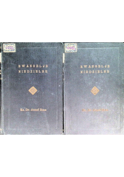 Ewangelje niedzielne Tom I i II, 1936 r.