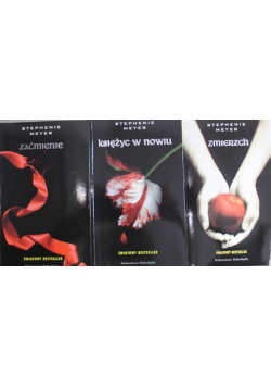 Zmierzch Księżyc w nowiu Zaćmienie 3 tomy