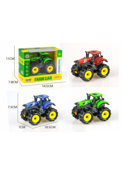 Traktorek z napędem 14,5cm mix