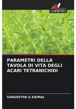 Parametri Della Tavola Di Vita Degli Acari Tetranichidi