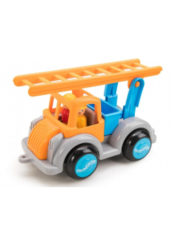 Pojazd Jumbo Straż Pożarna z figurkami Fun Colors