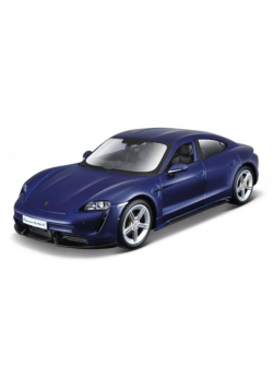 Porsche Taycan Turbo S Blue 1:24 BBURAGO