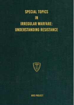 Special Topics in Irregular Warfare