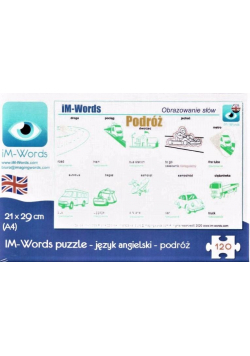 iM-Words Puzzle 120 Angielski - Podróż