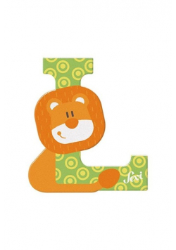 Litera L Lion Zestaw zwierzęcy 12 sztuk