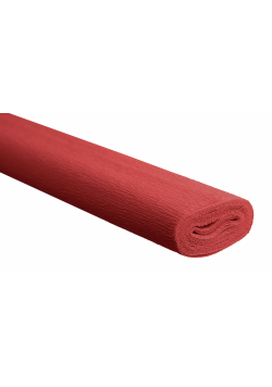 Bibuła krepina rolka 50x200 czerwony