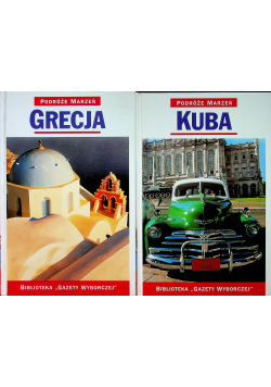 Podróże marzeń Kuba Grecja 2 tomy