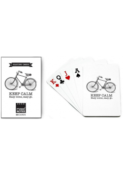 Cycling Karty do gry białe talia 55 kart