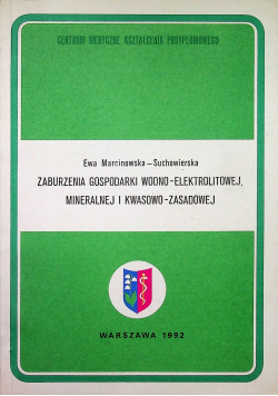 Zaburzenia gospodarki wodno elektrolitowej mineralnej i kwasowo zasadowej
