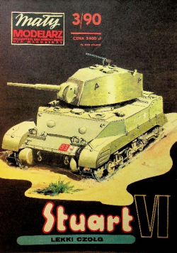 Mały modelarz Nr 3 / 90 Stuart VI