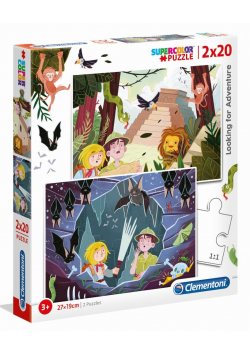 Puzzle 2x20 Super Kolor Looking for Adventure