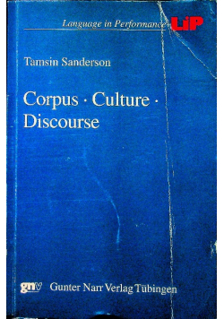 Corpus, Culture, Discourse