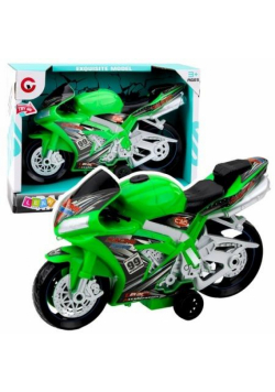Motor wyścigowy zielony