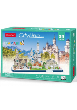 Puzzle 3D Cityline Bawaria