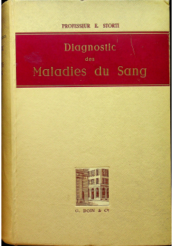Diagnostic des Maladies du Sang
