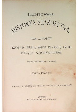 Ilustrowana historya starożytna Tom 4, ok. 1900 r.