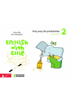 English with Ellie 2: Karty pracy dla przedszkolaka z płytą CD